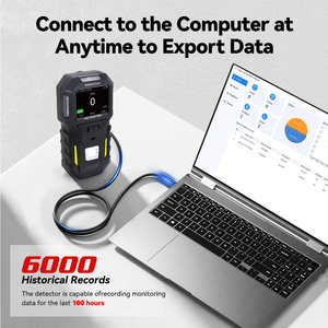 चिकन खेतों के लिए एलसीडी डिस्प्ले अमोनिया गैस डिटेक्टर के साथ चिकन फार्म के लिए एमोनिया गैस डिटेक्टर - Product Image 2