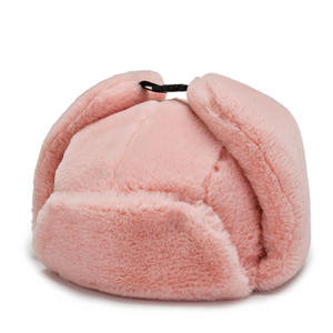 Mode Winter Plüsch Pelz Verdicken Mütze Warme Windschutz Skifahren Radfahren Kappe <span class=keywords><strong>Pilot</strong></span> Cap Ohren klappe Winter mütze Unisex - Product Image 5