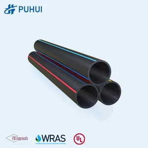 Pehd黑色塑料管聚乙烯100聚乙烯管40英寸高密度聚乙烯管