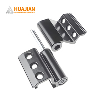 Accessoires de porte et fenêtre entièrement en aluminium, ensemble de poignées robustes, roulettes verrouillables, charnières durables, quincaillerie de remplacement