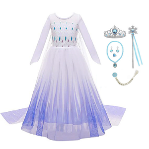 Vestidos <span class=keywords><strong>de</strong></span> Princesa <span class=keywords><strong>Elsa</strong></span> <span class=keywords><strong>y</strong></span> <span class=keywords><strong>Anna</strong></span> <span class=keywords><strong>de</strong></span> <span class=keywords><strong>Frozen</strong></span> para Niñas, Disfraz <span class=keywords><strong>de</strong></span> Verano para Bebés <span class=keywords><strong>y</strong></span> Niñas Pequeñas, Conjunto <span class=keywords><strong>de</strong></span> Ropa Infantil para Fiestas - Product Image 6