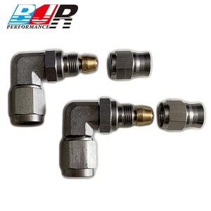 Giá tốt nhất sửa đổi xe phụ kiện không gỉ 90 độ S.S.Hose kết thúc Bộ chuyển đổi một phù hợp - Product Image 4