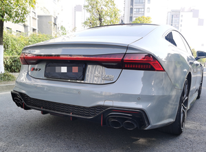 Labio de parachoques trasero más <span class=keywords><strong>barato</strong></span> para <span class=keywords><strong>Audi</strong></span> A7 C8 Upgrade <span class=keywords><strong>Audi</strong></span> RS7 Style <span class=keywords><strong>Audi</strong></span> A7 C8 Difusor 2019-2022 - Product Image 4