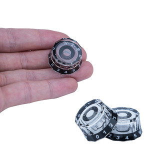 Venta al por mayor de perillas de volumen y tono de 12 lados para guitarra, tapas de perillas para bajo eléctrico, perillas de control de potenciómetro, piezas para instrumentos musicales - Product Image 4