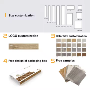 Mẫu miễn phí hạt gỗ PVC SPC bấm vào sàn 1927 - Product Image 3