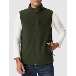 Chaleco de Forro Polar para Hombre Rdruko, con Cierre Completo, Aislamiento Térmico, Ligero, para Senderismo y Viajes, con 5 Bolsillos - Product Image 2