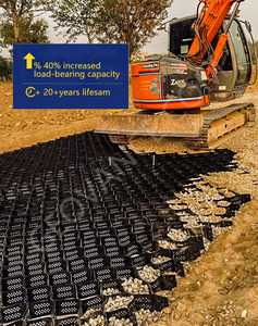 Grille de pavage en plastique HDPE haute résistance <span class=keywords><strong>pour</strong></span> le sol de garage et le renforcement du sol - Product Image 2