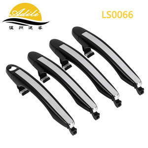 มือจับประตูอะดิลีสำหรับฮุนไดอาเซร่า 2006-2011 พลาสติกสีดำโลหะ LS0066 - Product Image 3