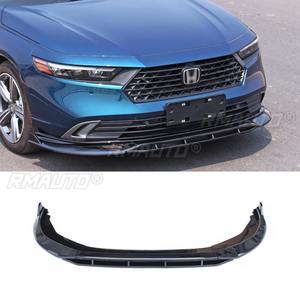 <b>Car</b> Front Bumper Lip <b>Diffuser</b> Spoiler Glossy Black Modification Part <b>for</b> Honda 11th Gen Accord 2023 Bumper Protector Body Kit - Product Image 2