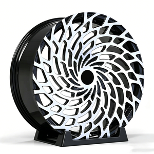 Jantes en alliage forgé noir brillant de 17 pouces 5x100 pour voitures particulières, jantes Redstar pour Lamborghini Huracan <span class=keywords><strong>Sto</strong></span> 2025 - Product Image 1