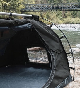 Tenda da Campeggio Premium LLOYDBERG, Impermeabile in Tela, Modello Deluxe per <span class=keywords><strong>2</strong></span> Persone, Ideale per 4x4 Fuoristrada e Caccia - Product Image 6