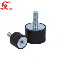 Amortisseur en caoutchouc pour tronçonneuse/tambour-Vis d'amortisseur de vibrations en caoutchouc, supports de moteur et isolation des pieds en caoutchouc