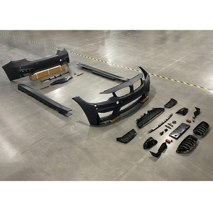 Kit de carrocería de parachoques de sistema de carrocería para <span class=keywords><strong>BMW</strong></span> 4 SERIES F32 2014-2020 actualización a M4 Incluye rejilla de faldón lateral. - Product Image 4