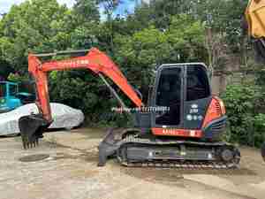 Japanese 8tons Used Small Kubota KX185-3 Excavator Small Good Excavator Cheap Kubota 6tons 7tons Digger With Low Hours - Product Image 2