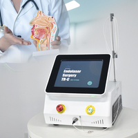 Dispositif portatif professionnel de traitement chirurgical de laser de diode de 47W 1470nm 980nm ENT pour la chirurgie d'otolaryngologie