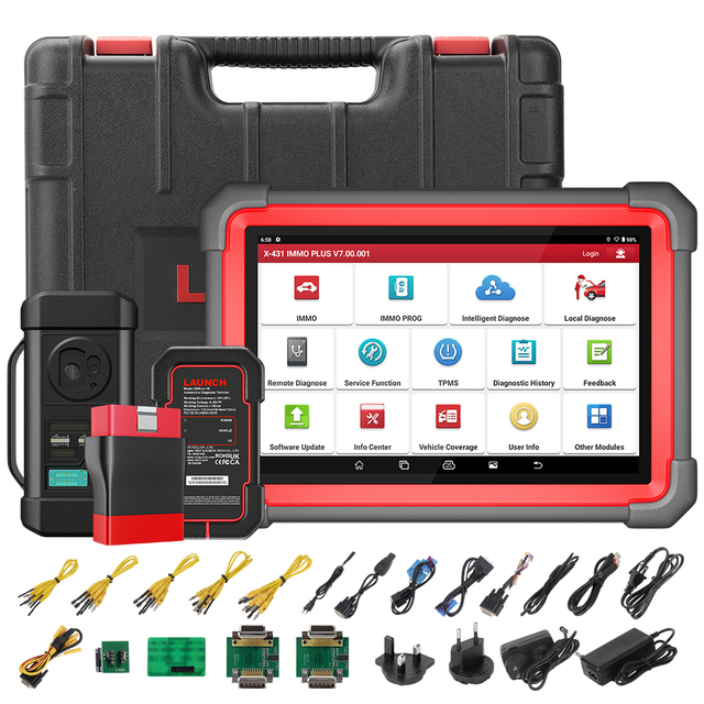 LAUNCH X431 IMMO PLUS Car Key Programmer Programming Tool Automotive Diagnostic Scanner
