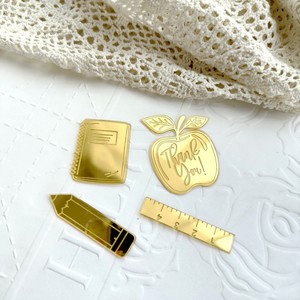 Decoración de Pastel Acrílica con Miel y Dulzura para el Día del Maestro, Adorno de Pastel Estilo Ins para la Celebración del Día del Maestro - Product Image 6