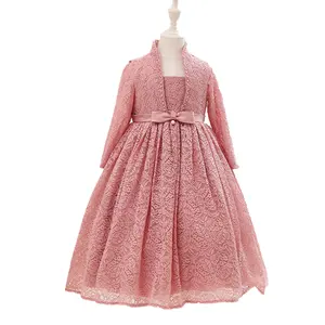 Nimble China Style Summer New Baby Girl Lace Dress For Party Birthday 4-12 Age Girls Kids Princess Clothes