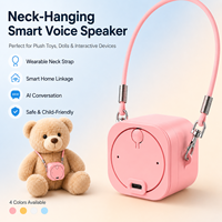 Jouets robots intelligents à suspendre au cou pour enfants, contrôle par application Tuya, jouets interactifs, module IA portable