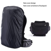 Mochila de Senderismo Impermeable Personalizada de Fábrica con Certificación BSCI, Bolsa de Viaje para Campamento al Aire Libre, Mochila de Nailon Ultraligera de Moda de 56-75L