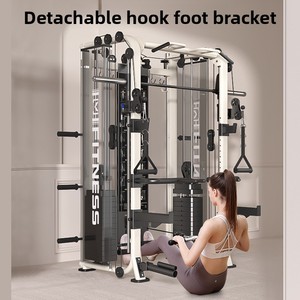 Máquina Smith Multifuncional de Acero para Gimnasio en Casa, Soporte para Sentadillas Todo en Uno, Entrenador Integral <span class=keywords><strong>Flybird</strong></span>, Modelo Unisex DZYD - Product Image 2