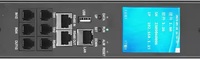 PDU intelligent à haute puissance C39 pour centres de données, 42 prises, double disjoncteur hydraulique, monophasé, triphasé, surveillance, écran LCD