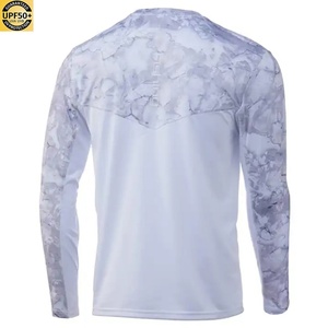 Camisetas de Pesca con Camuflaje Sublimado Personalizadas, con Protección UV, Ligeras, de Manga Larga, de Poliéster, Impermeables y de Secado Rápido - Product Image 4