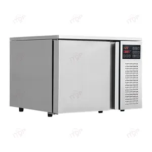 Heavy Duty Blast Freezer For Meat 3 Tray Small Quick Freezer Cabinet Restaurant Use Blast Freezer For Food Storage