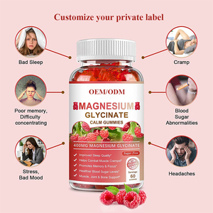 Gomitas de Glicinato de Magnesio de Marca Privada OEM para Adultos - Product Image 3