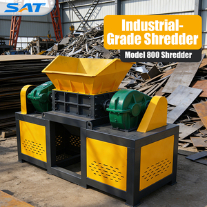 Système de broyage de pneus lourds de grande capacité, <span class=keywords><strong>broyeur</strong></span> de caoutchouc industriel pour usine de recyclage de pneus usagés - Product Image 1