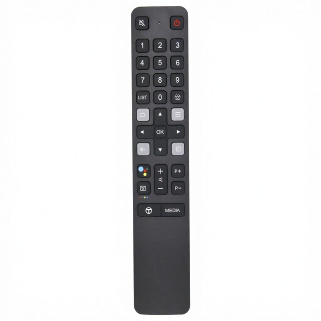 RC901V FMR1 Voice Remote Control with 8-12m Range Compatible with TCL C725 C727 C735 Series