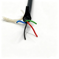 Cable de Sondeo Inclinómetro Flexible 4*0.5mm² de Cobre Desnudo con Aislamiento de PE y Refuerzo LCP para Monitoreo Geotécnico