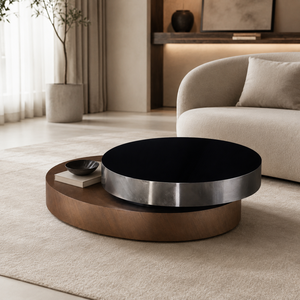 Muebles Modernos <span class=keywords><strong>de</strong></span> Lujo para Sala <span class=keywords><strong>de</strong></span> Estar, Mesa <span class=keywords><strong>de</strong></span> <span class=keywords><strong>Centro</strong></span> <span class=keywords><strong>de</strong></span> Piedra con Función <span class=keywords><strong>de</strong></span> Rotación Doble Ajustable, Zeecci, Origen China - Product Image 1