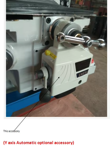 Fraiseuse à tourelle Fresadora universelle verticale en métal à usage moyen à avance de longue durée de vie - Product Image 3