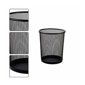 Chinese Factory Top Quality Best Price School Office Home Mesh Metal Trash Can 5 Gallon Fits Under Wastebasket Waste <b>Bin</b> - Product Image 4