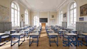 Mobiliario escolar moderno <span class=keywords><strong>Pupitres</strong></span> Escolares mesa y silla adecuada aula estudiante niños mesa de aprendizaje equipo escolar de Metal - Product Image 4