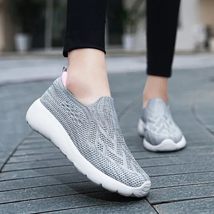 Nouvelles chaussures de marche confortables, respirantes, de haute qualité, antidérapantes, avec coussinets en maille <span class=keywords><strong>souple</strong></span>, baskets décontractées pour la marche - Product Image 3