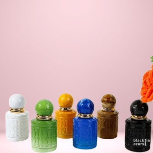 Indian Exporter Custom Logo Luxury <b>Glass</b> Perfume Jar Empty Refillable Fragrance Cream <b>Container</b> Available For Sale - Product Image 5