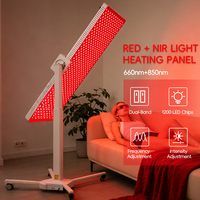 Panneau LED infrarouge REDSKY 6000W 660nm 850nm, lumière rouge, panneau de luminothérapie rouge pour tout le corps avec supports électriques