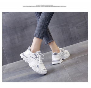 Zapatillas Deportivas Casuales Transpirables para <span class=keywords><strong>Mujer</strong></span>, Zapatos para Caminar Ligeros, Zapatillas de <span class=keywords><strong>Tenis</strong></span> Cómodas, Zapatillas para Correr de Malla - Product Image 4