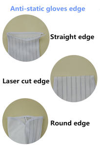 Антистатические перчатки <span class=keywords><strong>ESD</strong></span> — хит продаж, трикотажные перчатки для чистых помещений, с закругленными краями - Product Image 5