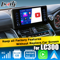 Android 13 Carplay inalámbrico Android Auto Box para Toyota Land Cruiser LC300 VX GX GR 9 pulgadas 2022 interfaz de video de Lsailt