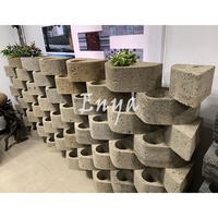 Mur de soutènement vertical pour jardin, aménagement paysager de jardin, décoration fonctionnelle, pot de fleurs en béton, mur végétal, jardinière