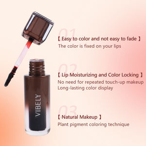 Rouge à lèvres mat longue tenue haute pigmentation, crayon à lèvres waterproof, gloss teinté longue durée, tatouage, marque privée, teinture à lèvres peel-off - Product Image 4