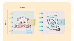 Chaude En Gros Dessin Animé <span class=keywords><strong>Mikko</strong></span> Un Cahier À Spirale Mignon Anime Portable Bloc-Notes Papeterie Cahiers Outils Scolaires - Product Image 6