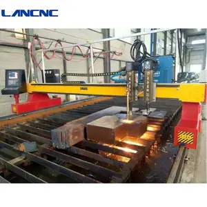 A máquina de corte de metal cnc mais cara com fonte de plasma hyper térmica