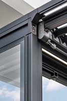 Véranda en aluminium, bureau à domicile, pièce en verre, chauffage au sol électrique, résistant à la pluie, taille personnalisée, revêtement en poudre, design inspiré de la nature