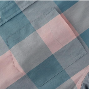 Chemises en flanelle décontractées pour hommes, motif personnalisé, surdimensionnées, à boutons-pression, imprimé à carreaux, 100 % coton, vente en gros - Product Image 5