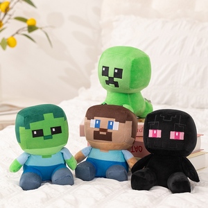 <span class=keywords><strong>Creeper</strong></span> mignon mon monde jeu en peluche pour garçons filles lit décoration 4 couleurs mignon Steve <span class=keywords><strong>Creeper</strong></span> peluche poupée - Product Image 2