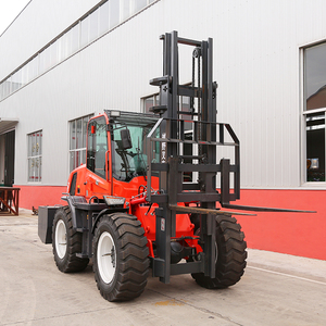 Chinese leverancier van machines, vierwiel aangedreven ruwterrein heftruck, hydraulische off-road heftruck, 3 <span class=keywords><strong>ton</strong></span>, 5 <span class=keywords><strong>ton</strong></span>, <span class=keywords><strong>8</strong></span> <span class=keywords><strong>ton</strong></span>, 10 <span class=keywords><strong>ton</strong></span> - Product Image 4